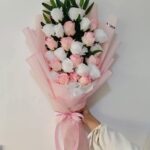 بوكيه ورد صناعي